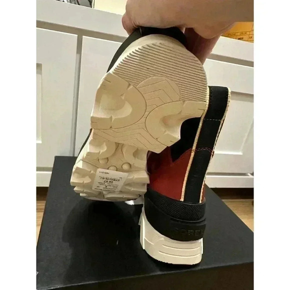 Sorel Brex Boot Lace WP [Warp Red/Black] For Women - Picture 5 of 6